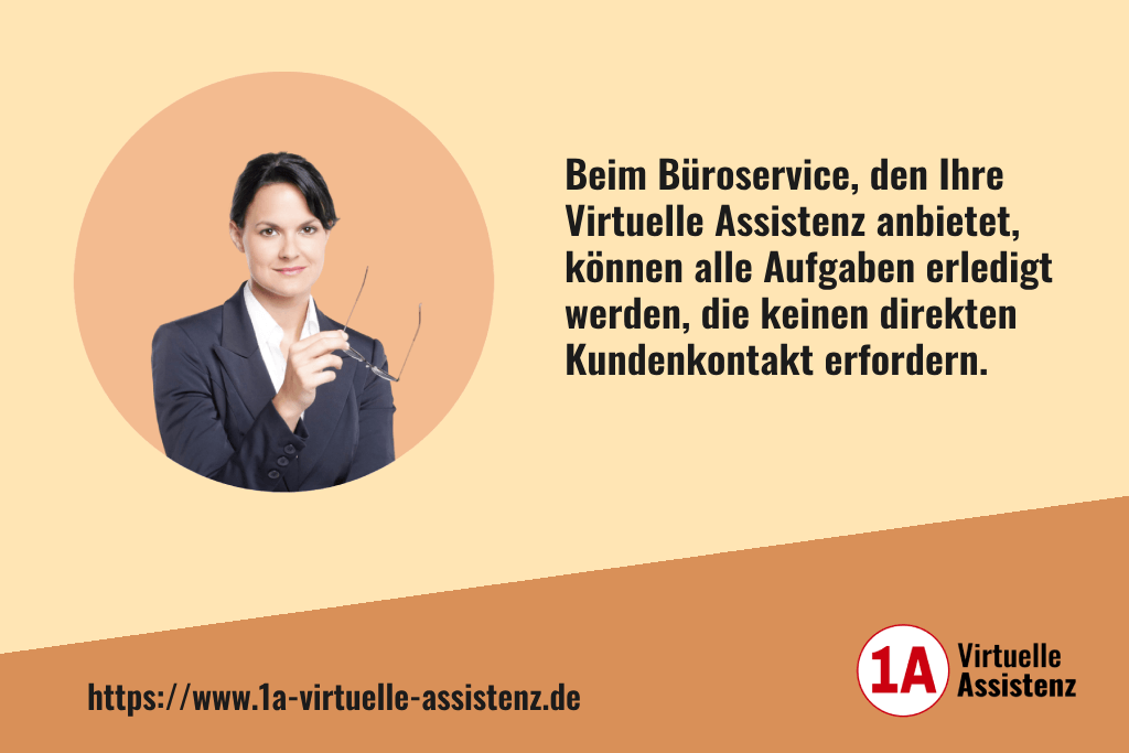 Büroservice mit Virtuellen Assistenten